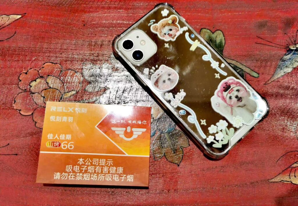 RELX悦刻青羽佳人佳期山烤66国标烟弹